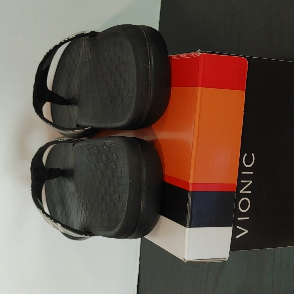 Vionic Sequin Tidesq Zebra Print Sandal - image 3